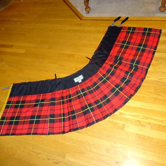 Kilt, Men's 40, Wallace Tartan - Picture 3 of 10